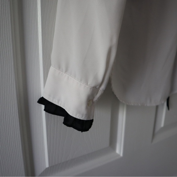 White Ruffle Top - Picture 4 of 4